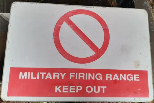 Military firing Range