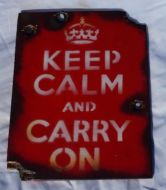 Keep calm and carry on